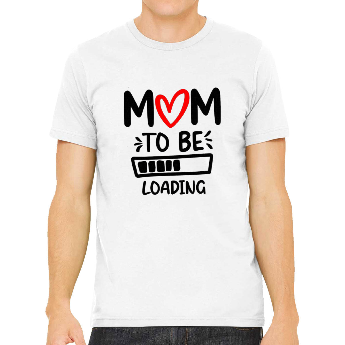 Mom To Be Loading Men's T-shirt