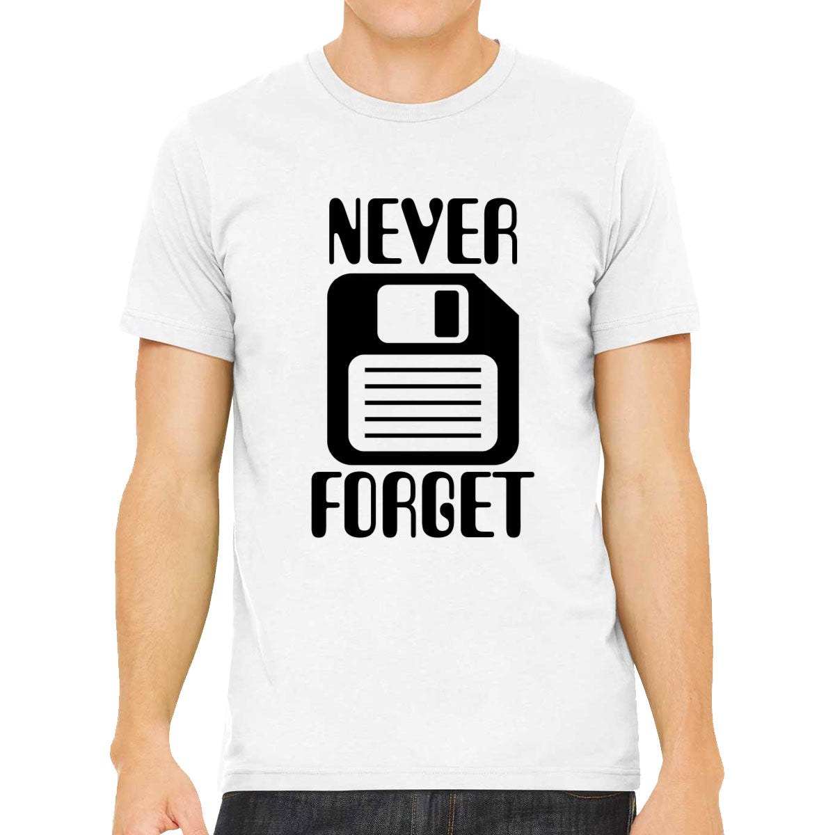 Never Forget Floppy Disk Men's T-shirt