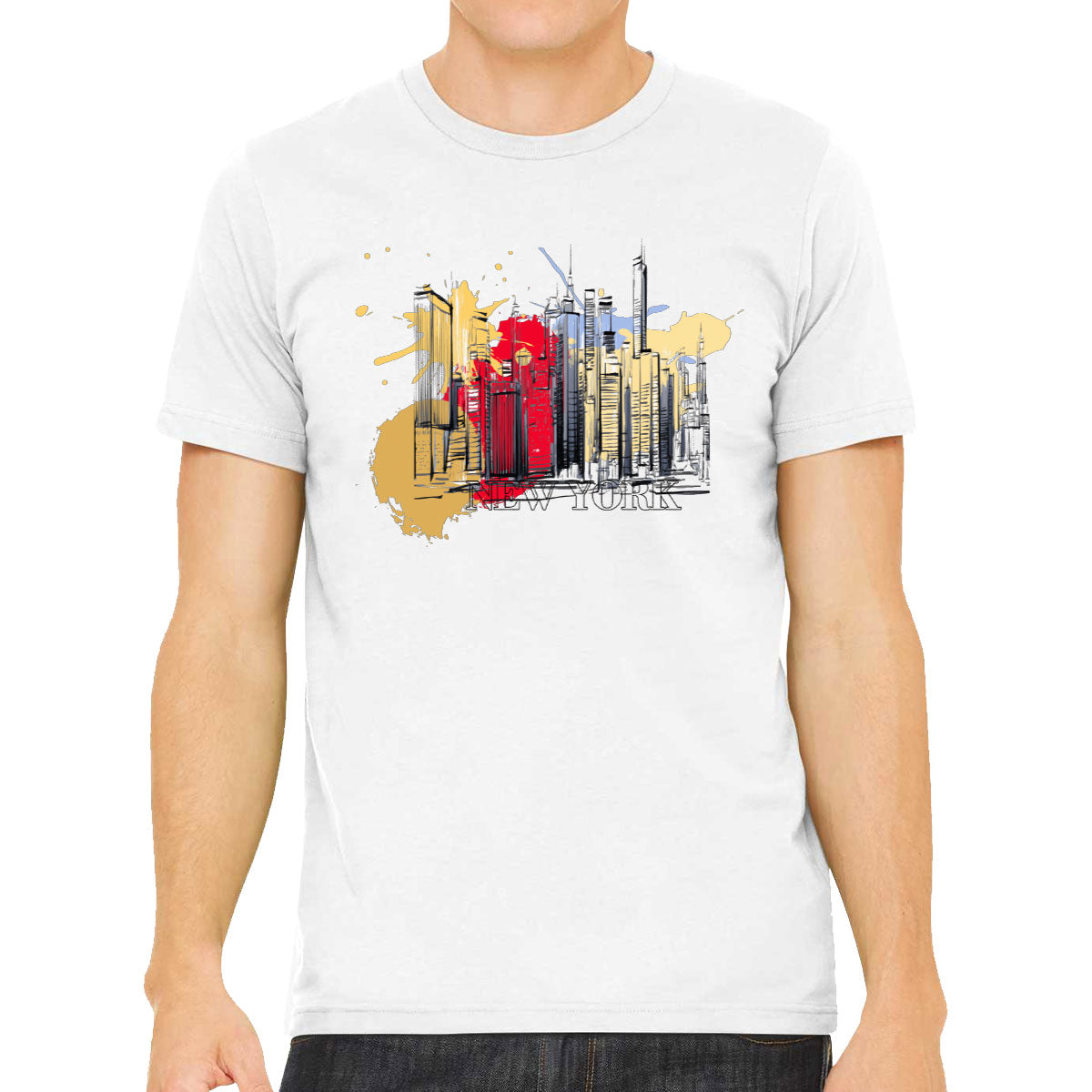 NYC New York Silhouette Men's T-shirt