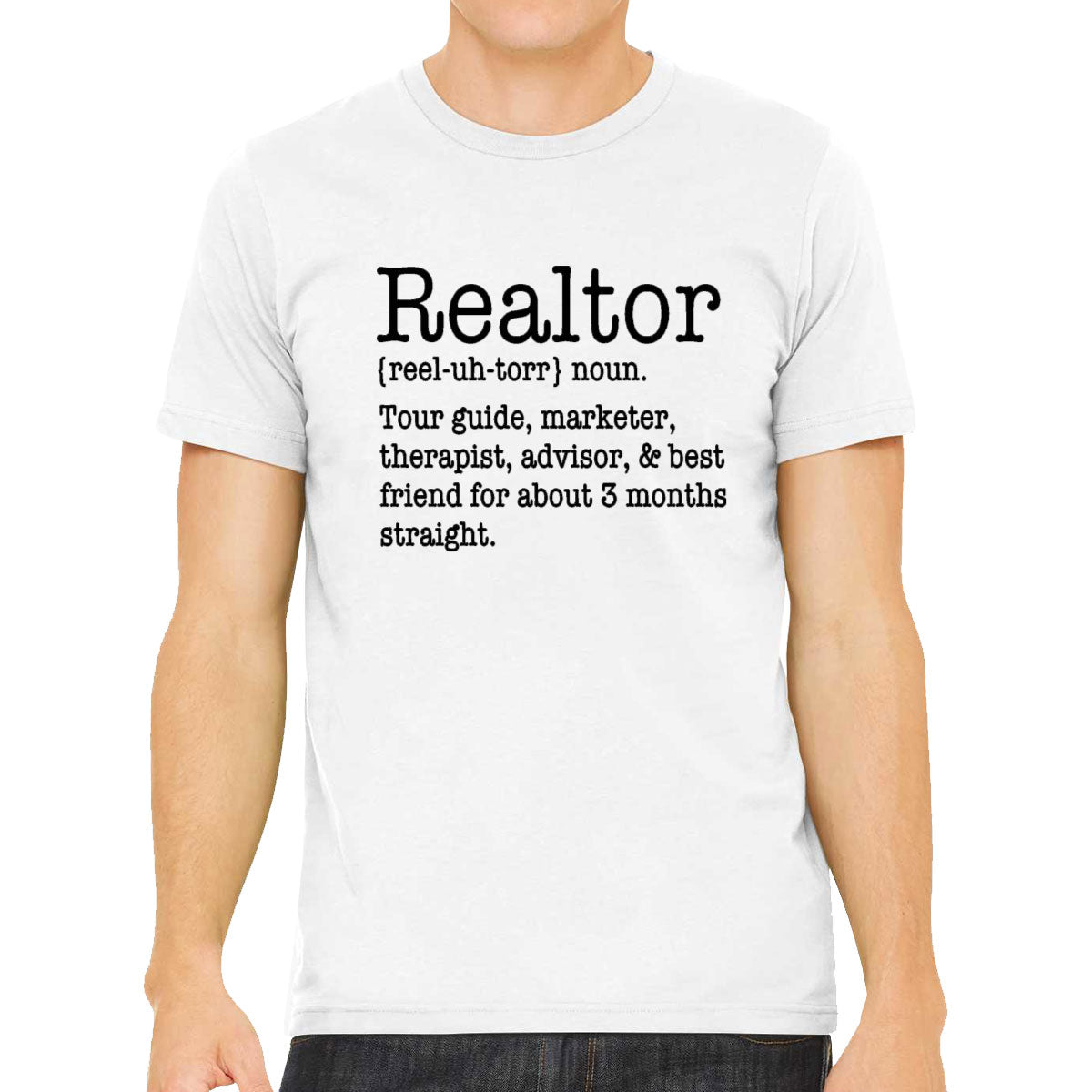 Realtor Definition Men's T-shirt