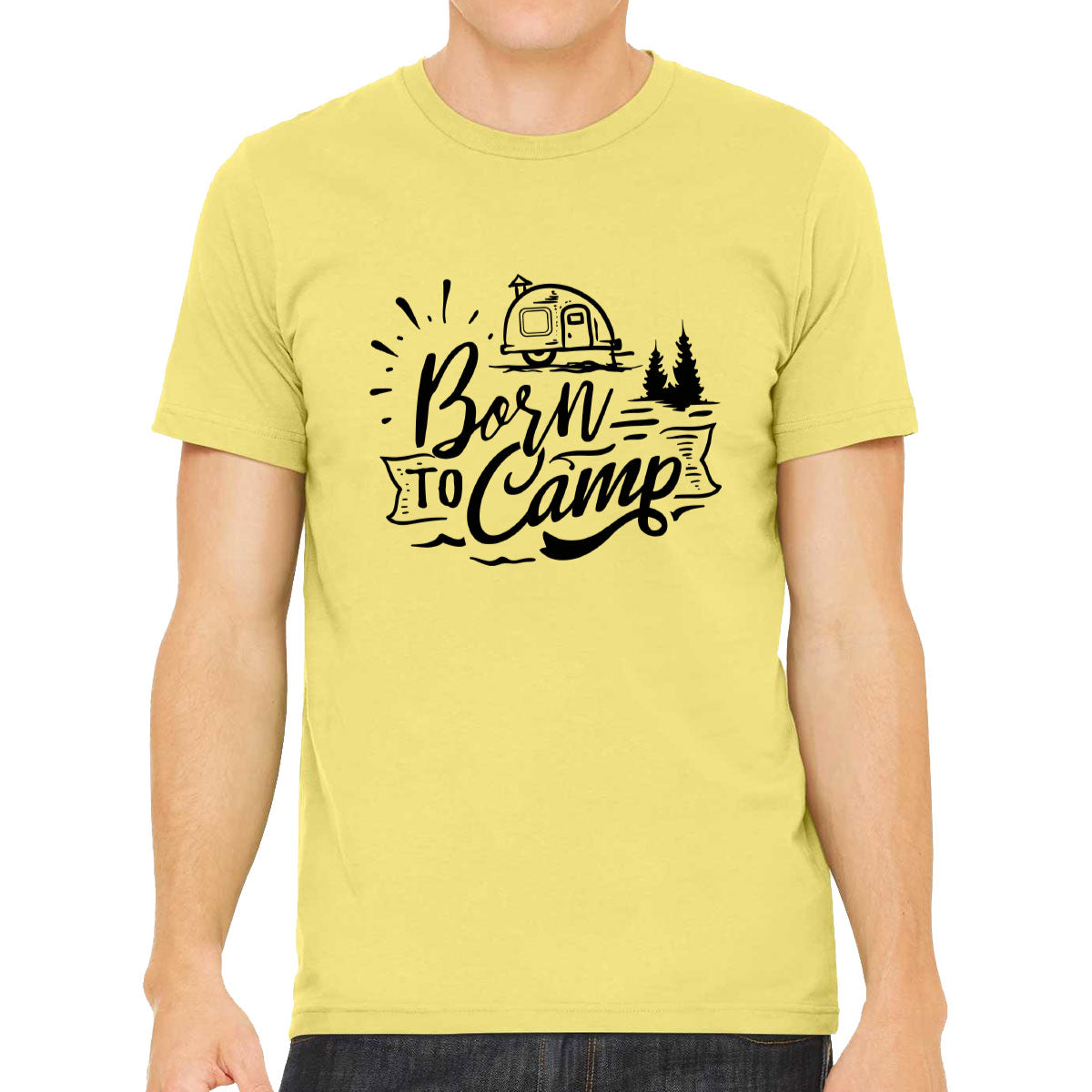 Born To Camp Men's T-shirt