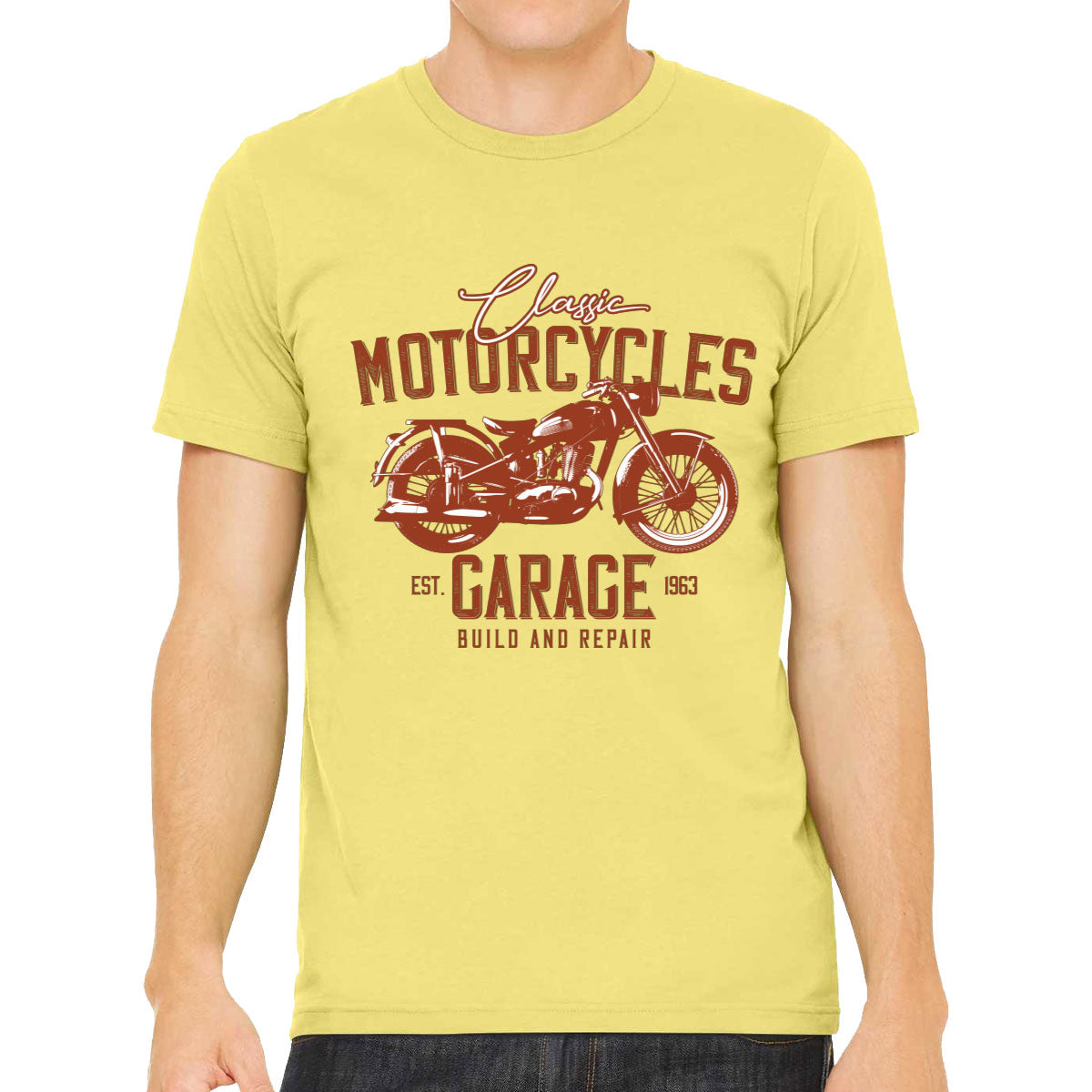 Classic Motorcycles Garage Men's T-shirt