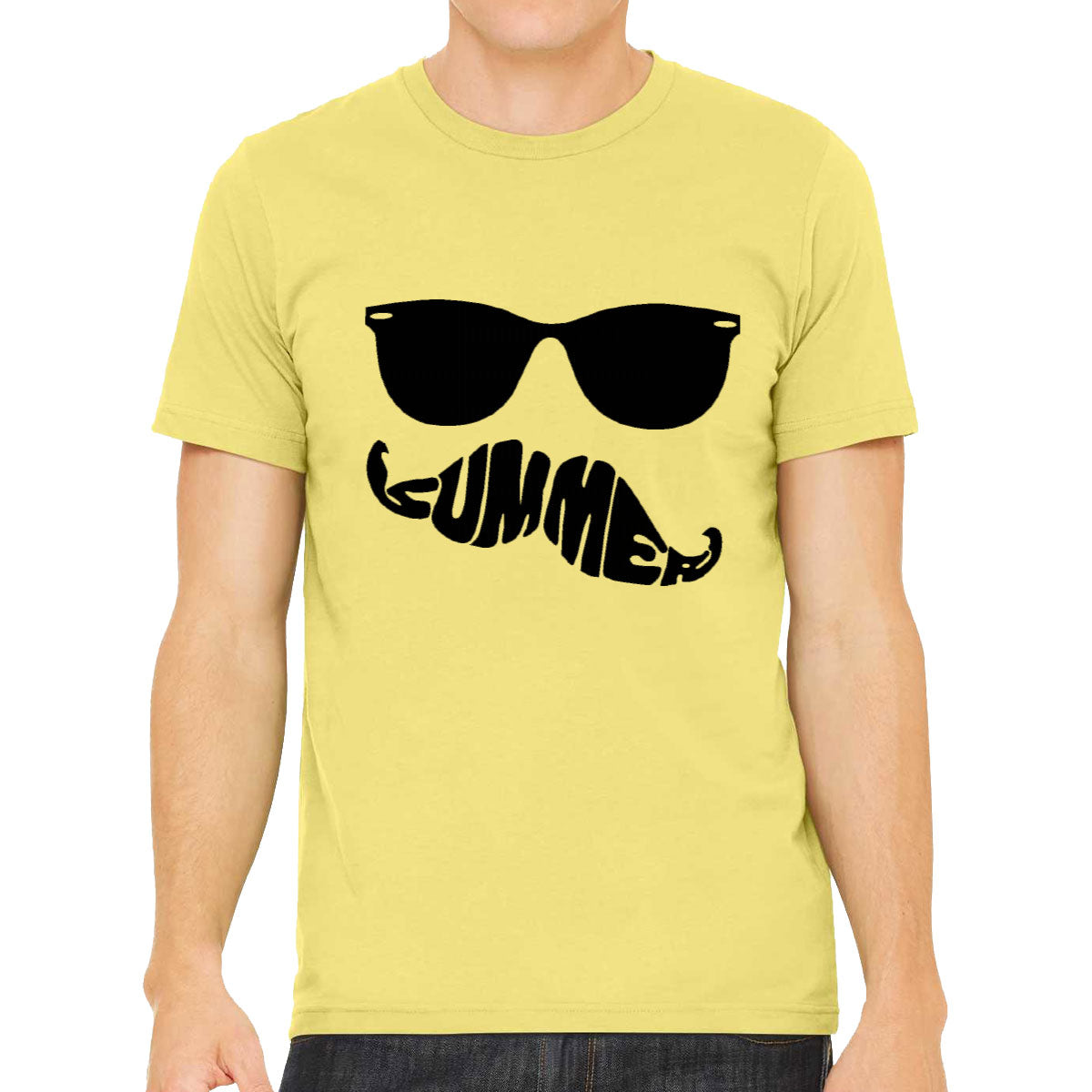 Sunglasses with Mustache Men's T-shirt