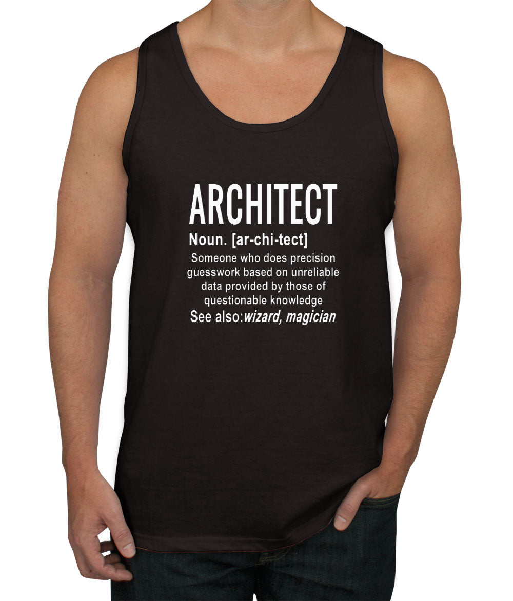 Architect Definition Men's Tank Top