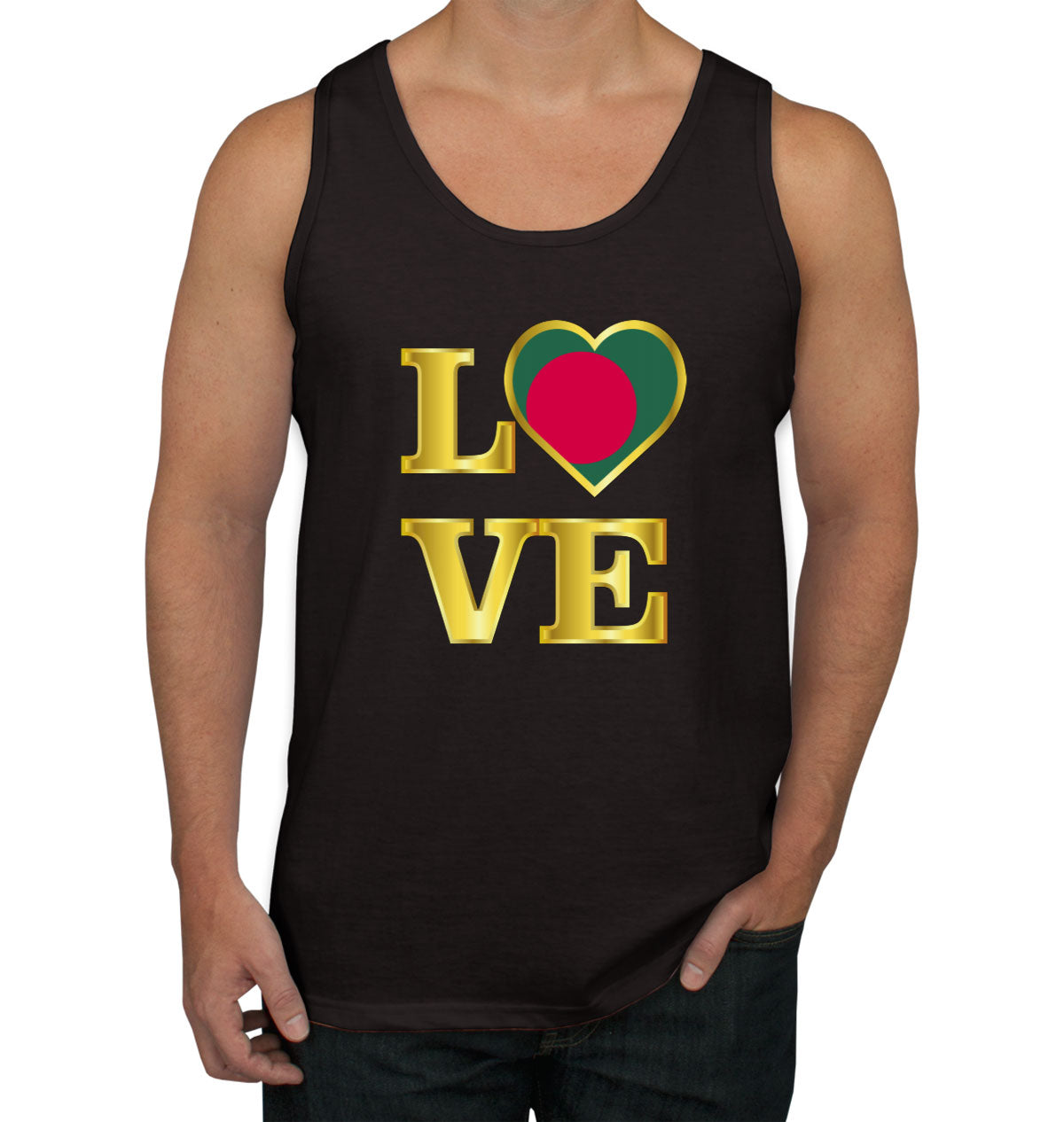 Bangladesh Love Men's Tank Top