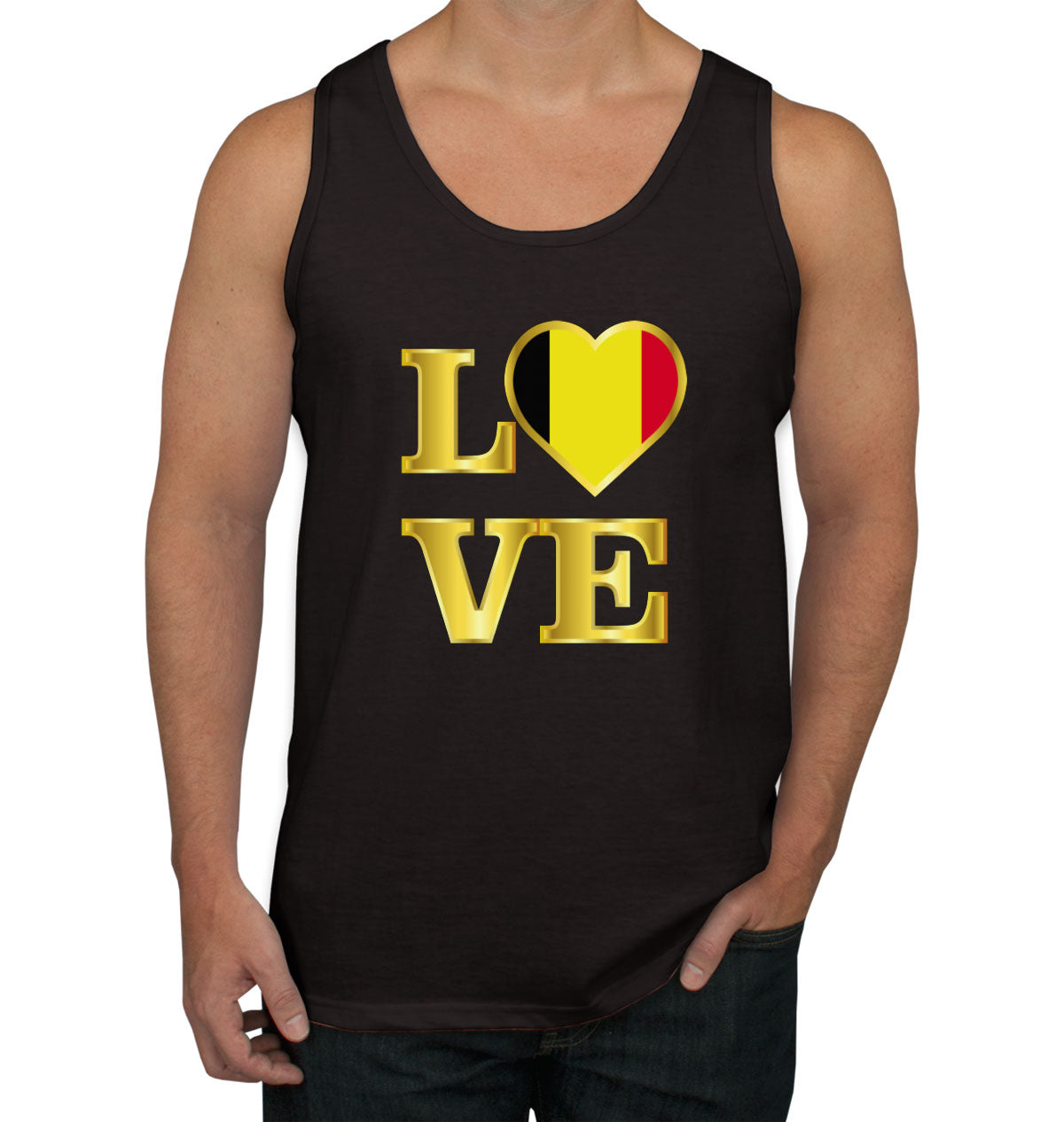 Belgium Love Men's Tank Top