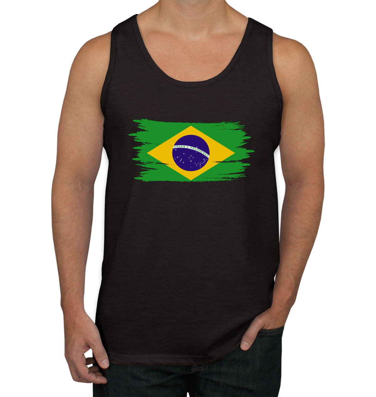 Brazil Flag Men's Tank Top