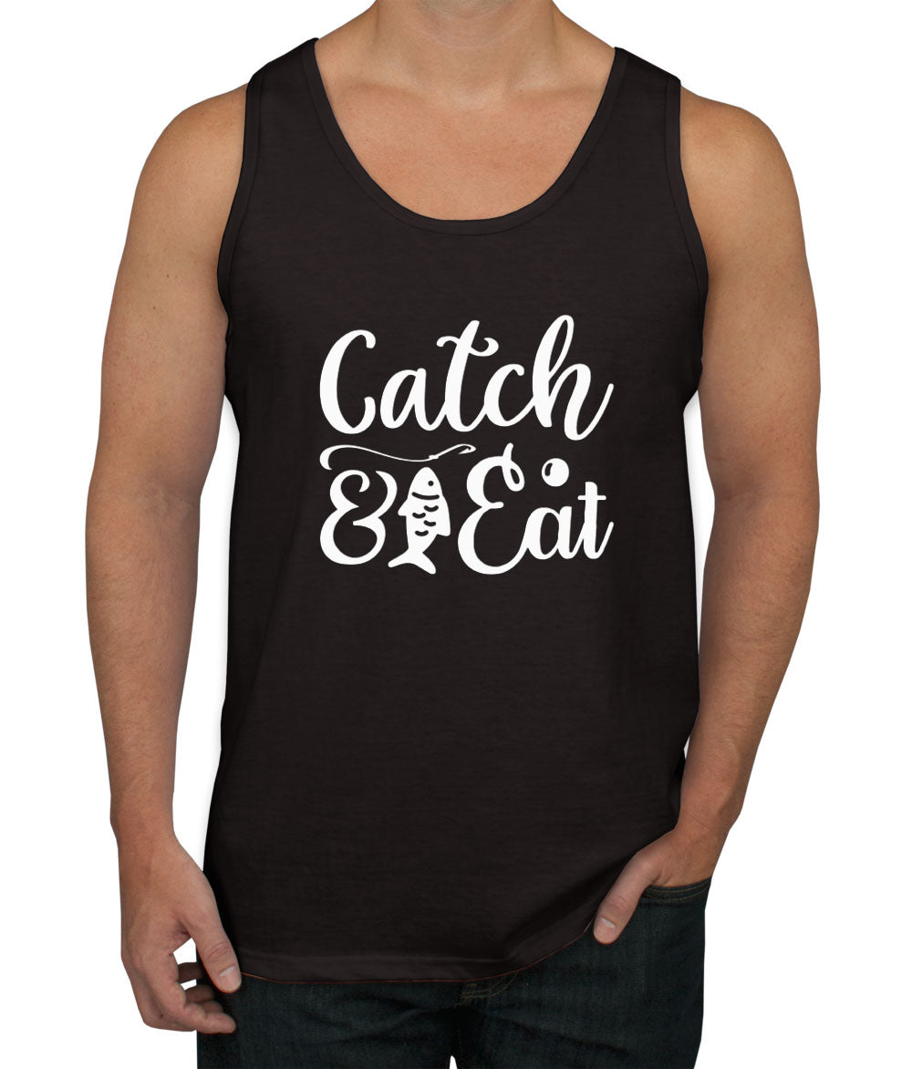 Catch And Eat Fishing Men's Tank Top