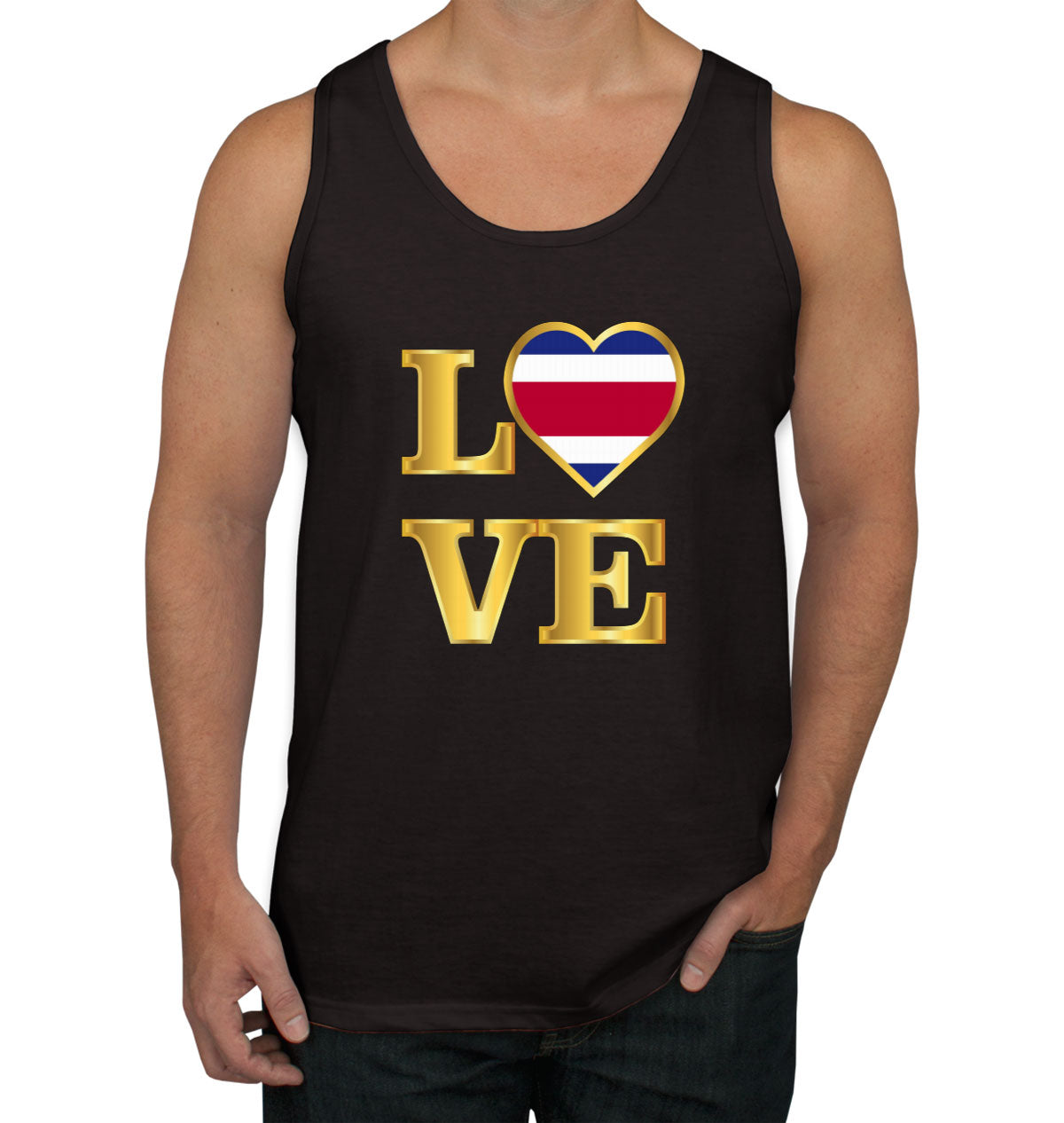 Costa Rica Love Men's Tank Top