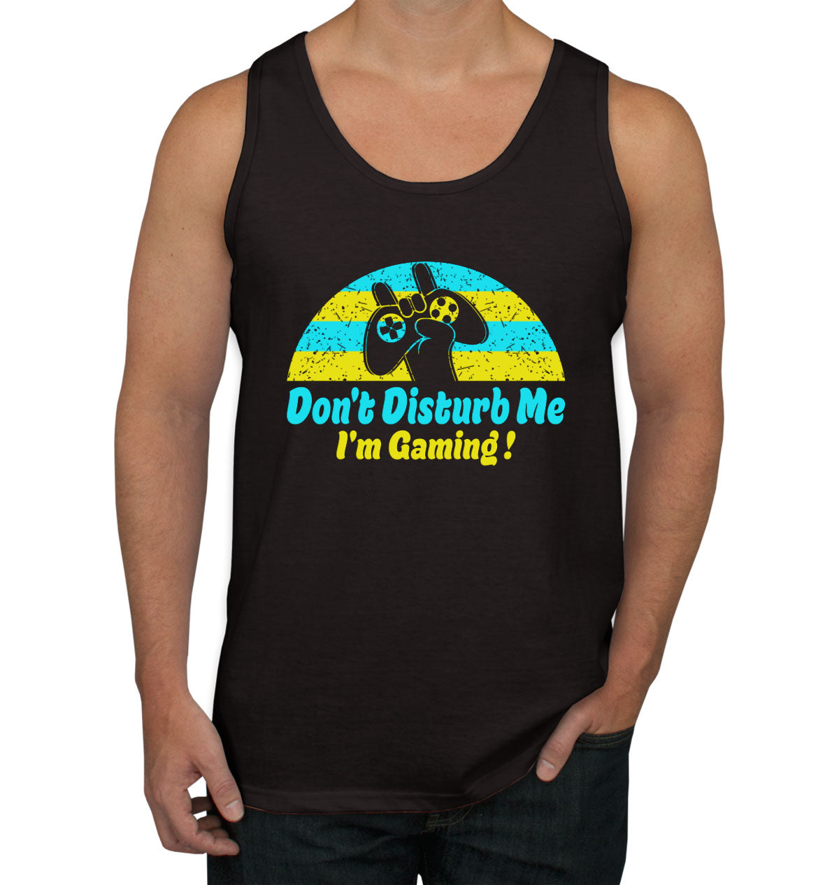 Don't Disturb Me I'm Gaming Men's Tank Top