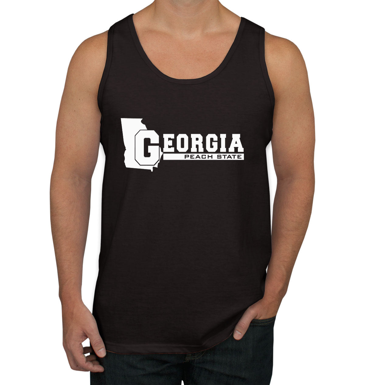 Georgia Peach State Men's Tank Top