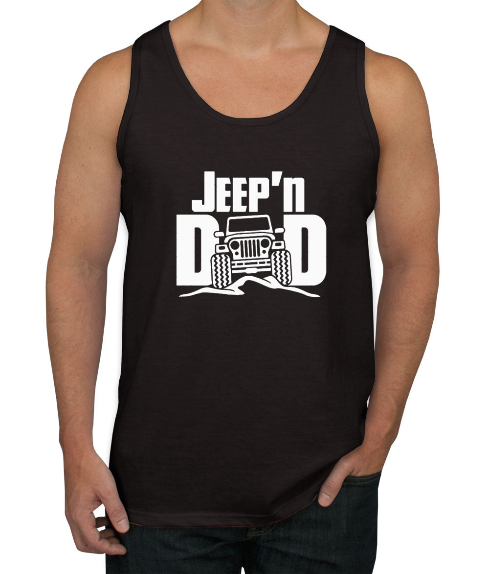 Jeep and Dad Men's Tank Top