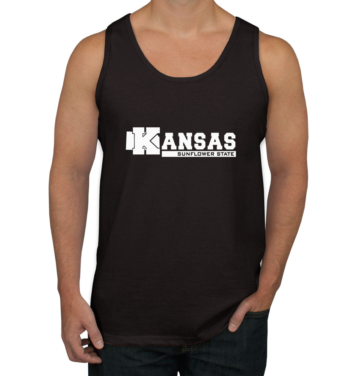 Kansas Sunflower State Men's Tank Top