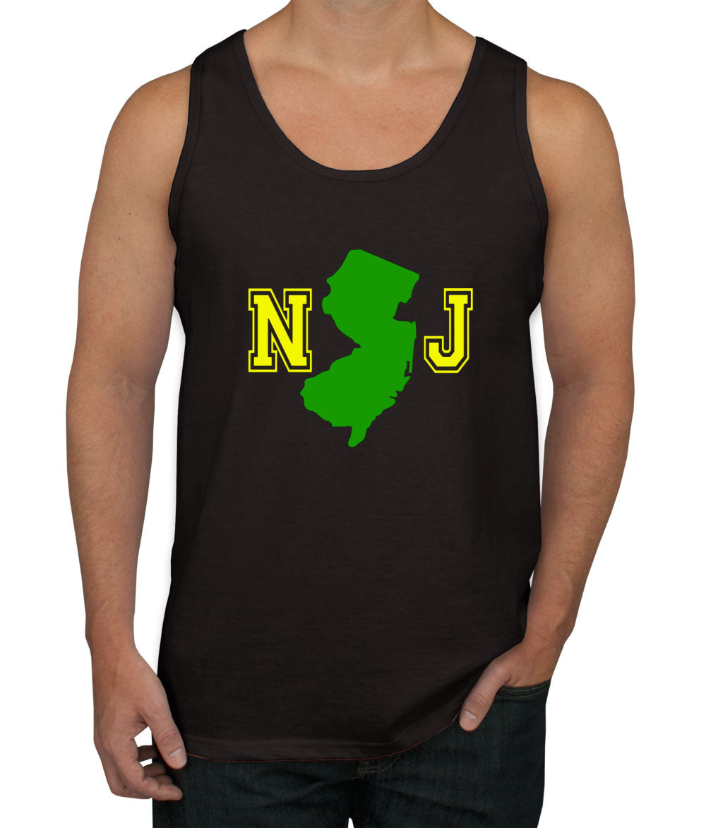 New Jersey NJ Map Men's Tank Top