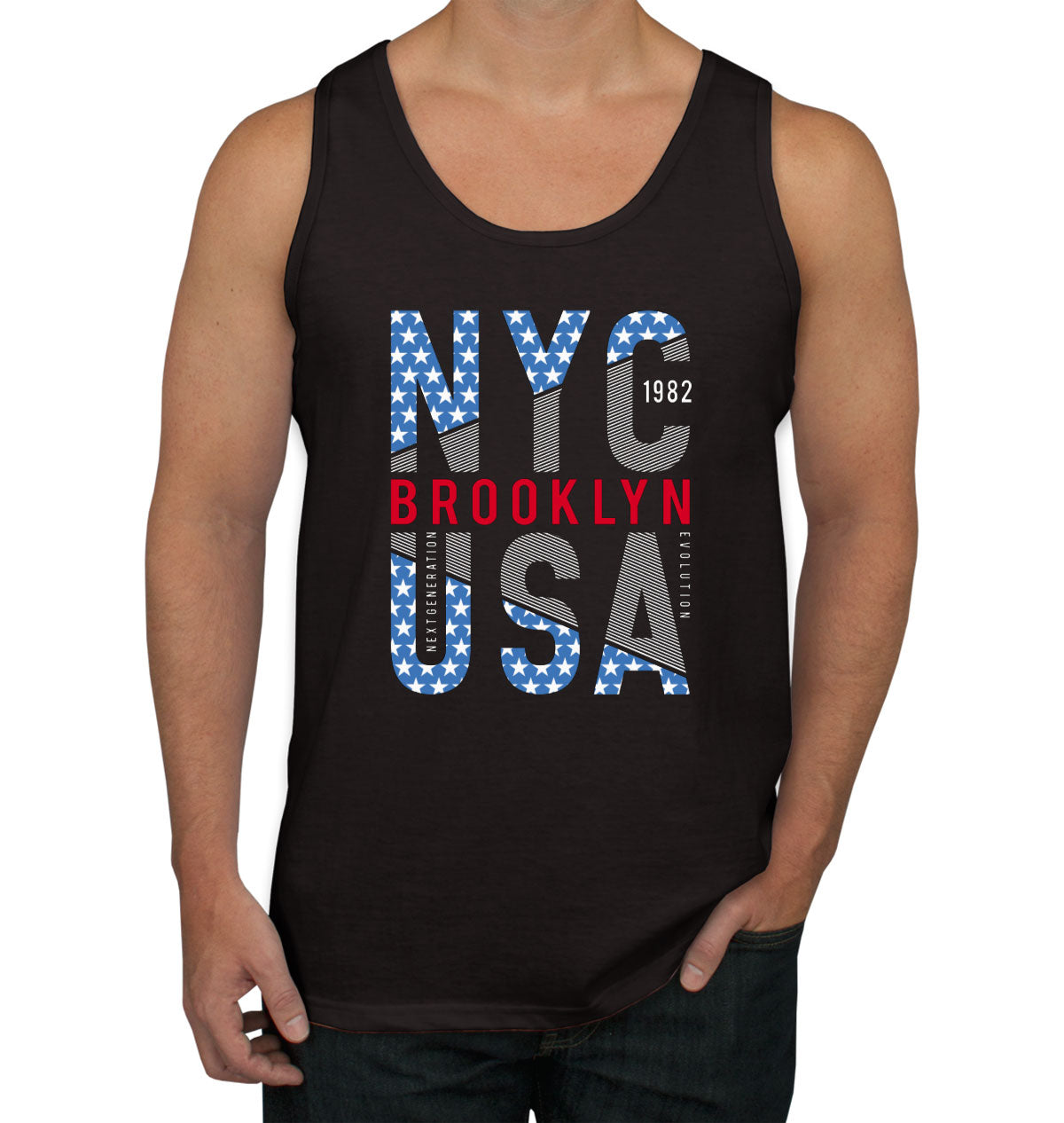 Brooklyn NYC USA Men's Tank Top