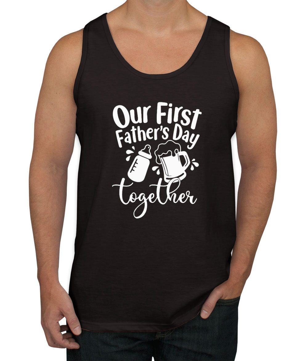 Our First Father's Day Together Men's Tank Top