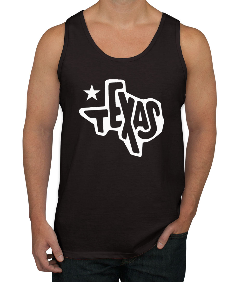 Texas Map Men's Tank Top