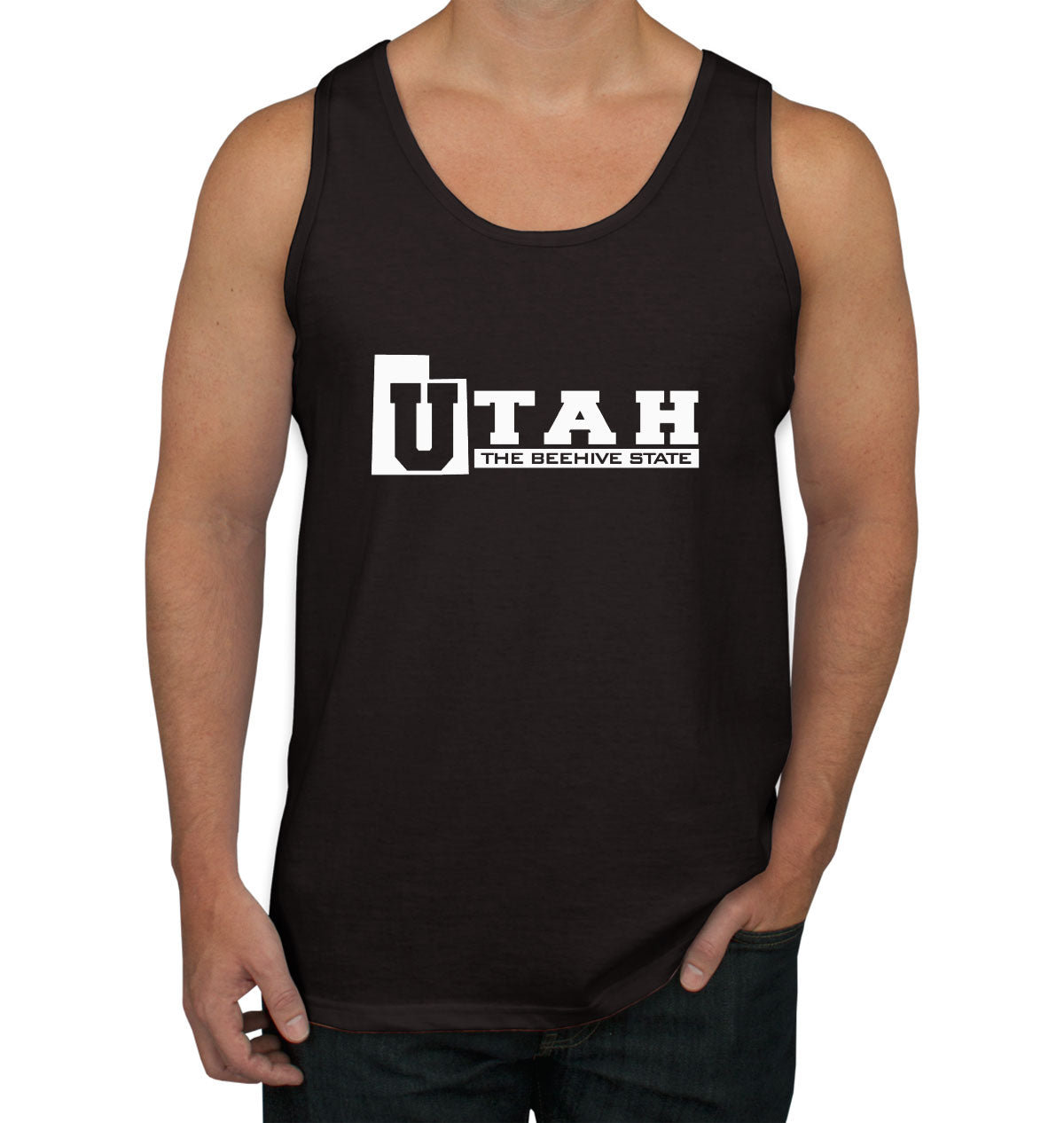 Utah The Beehive State Men's Tank Top