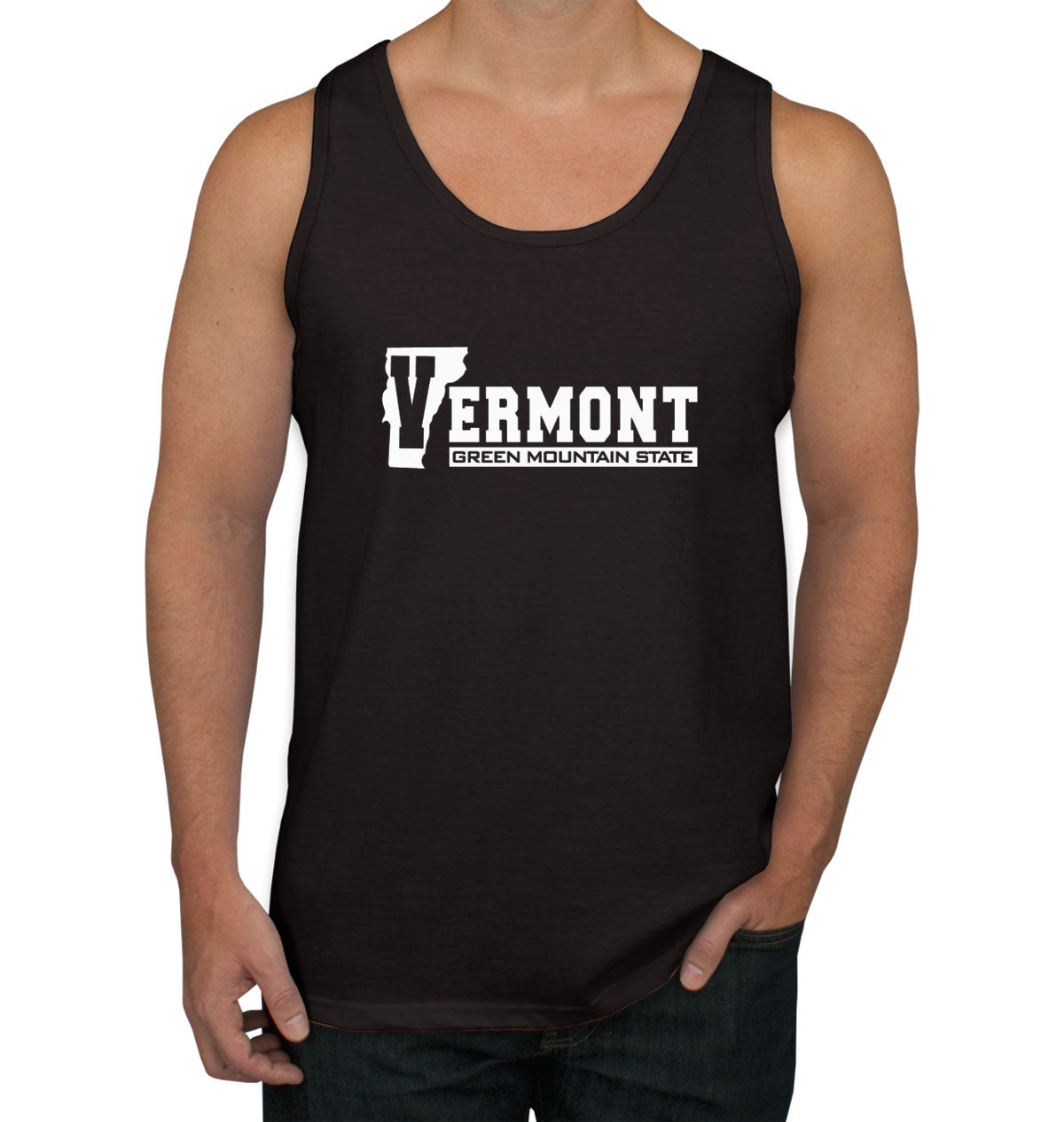 Vermont Green Mountain State Men's Tank Top