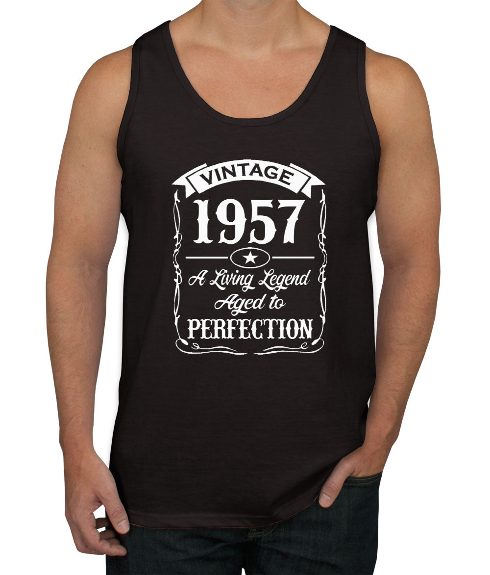 Vintage A Living Legend [Custom Year] Birthday Men's Tank Top