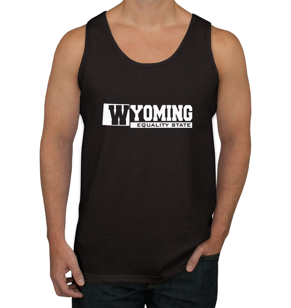 Wyoming Equality State Men's Tank Top