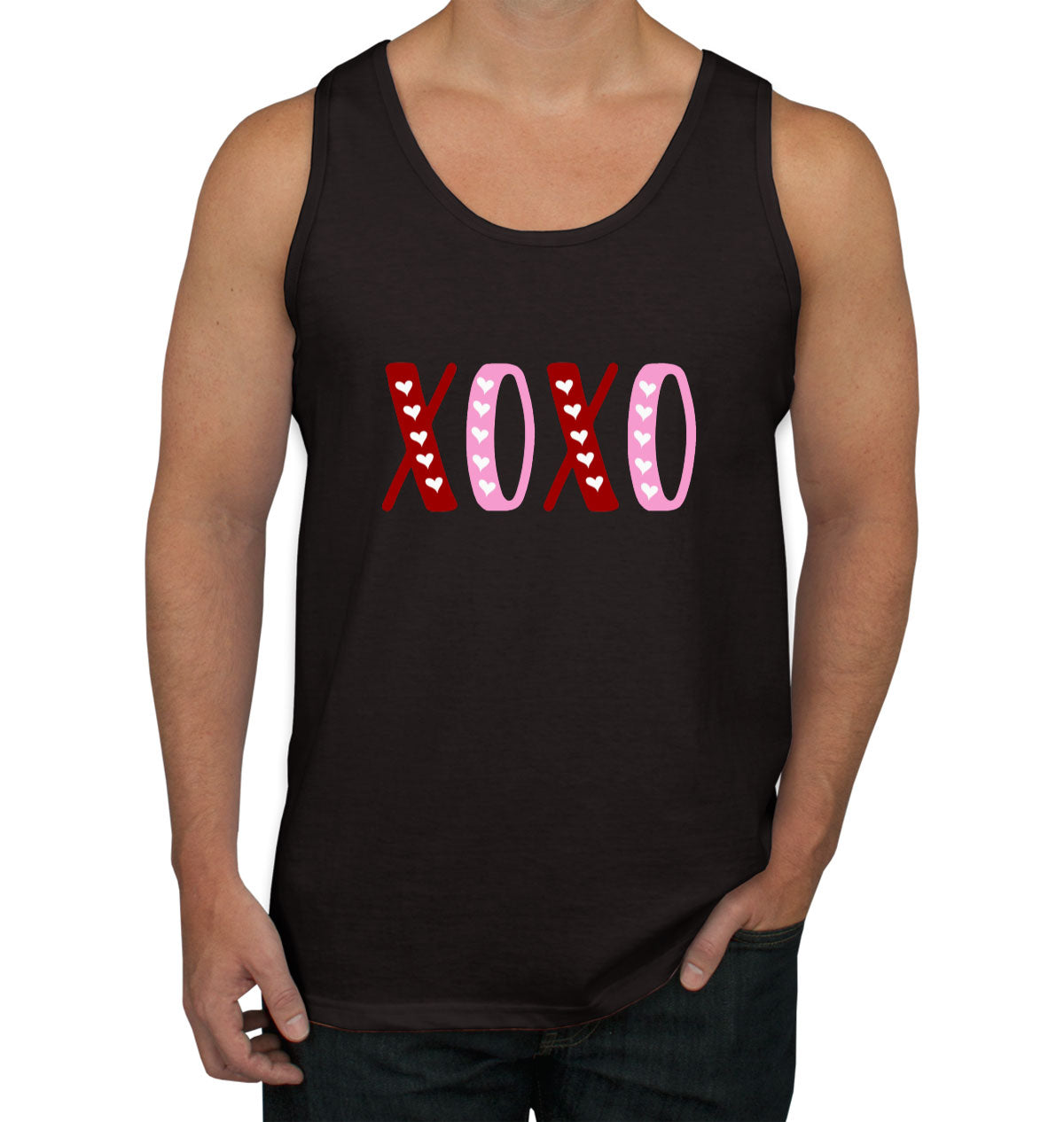 XOXO Love Valentine's Day Men's Tank Top