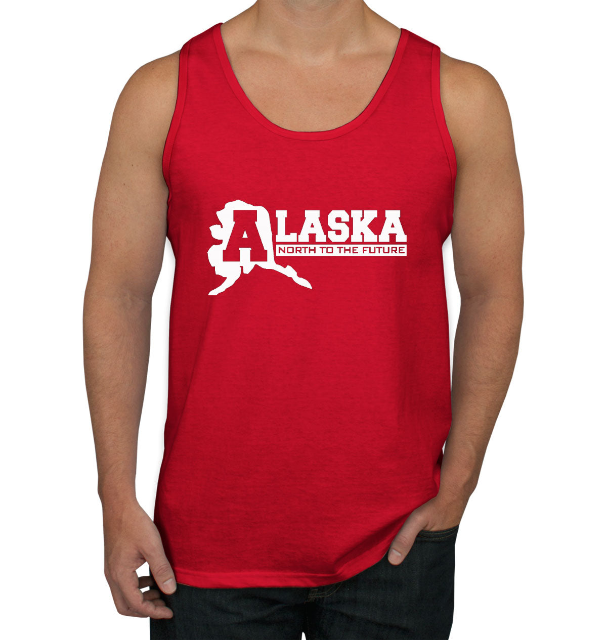 Alaska North To The Future Men's Tank Top