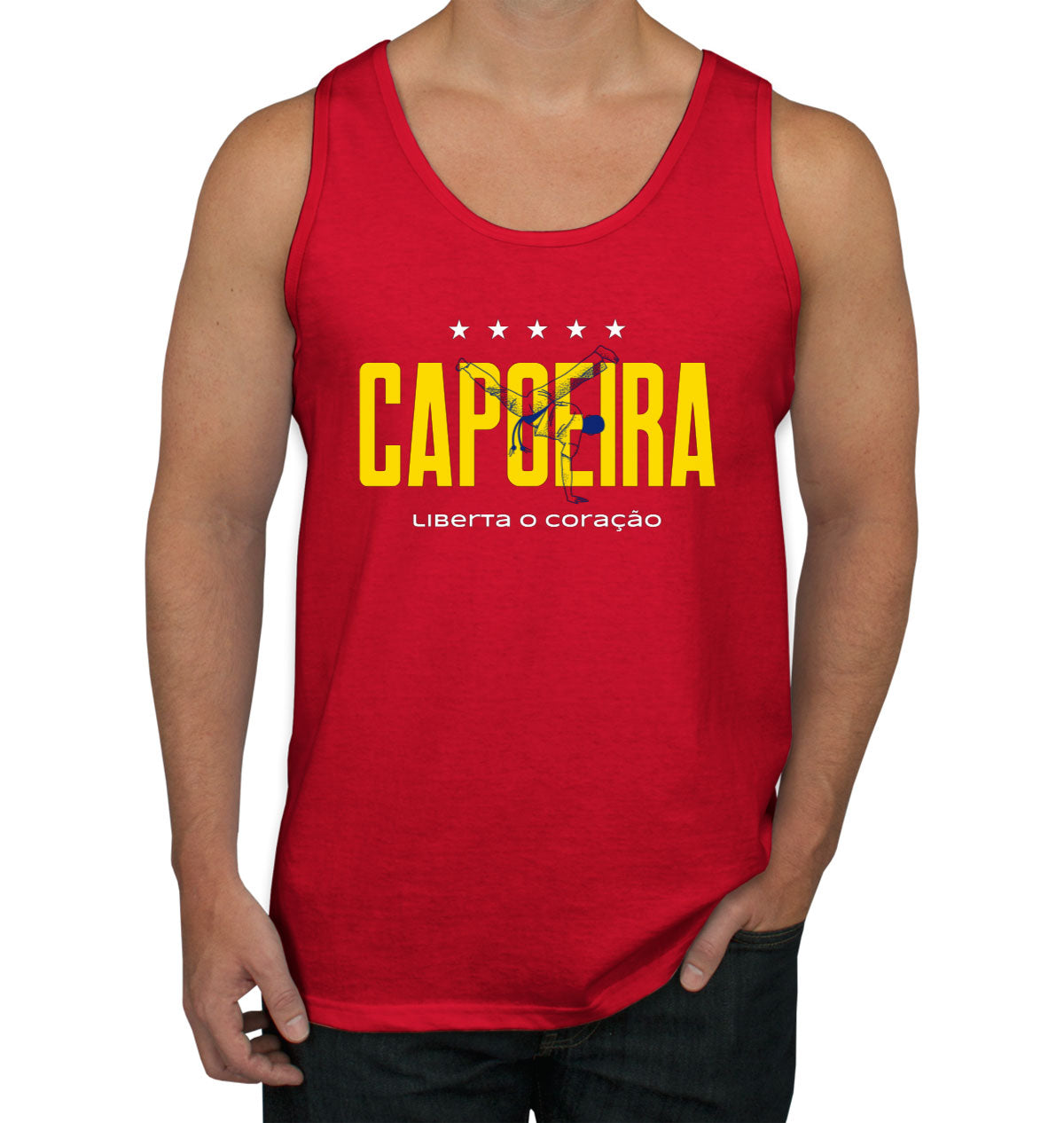 Capoeira Brazilian Martial Art Men's Tank Top