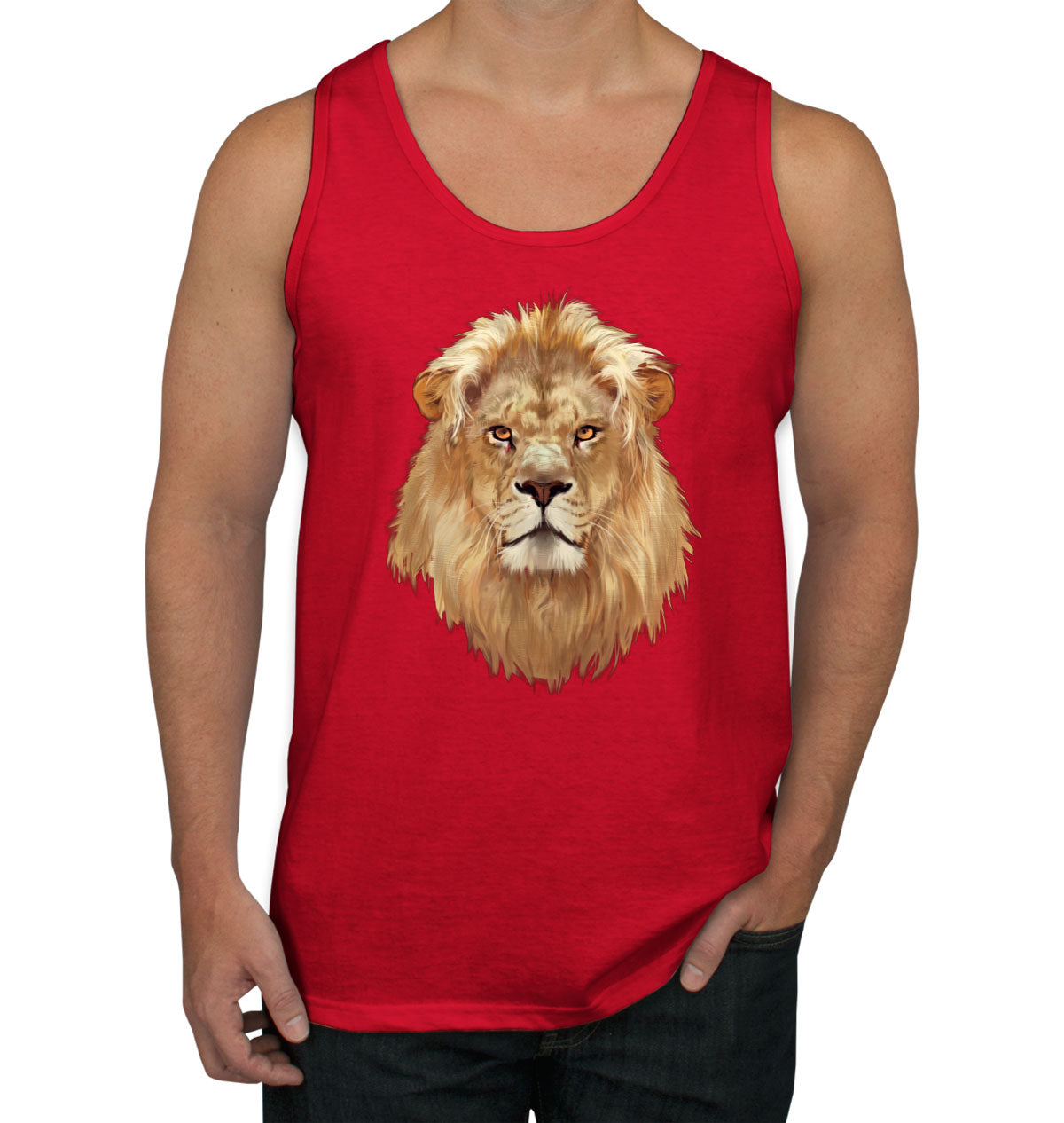 Cool Lion Men's Tank Top