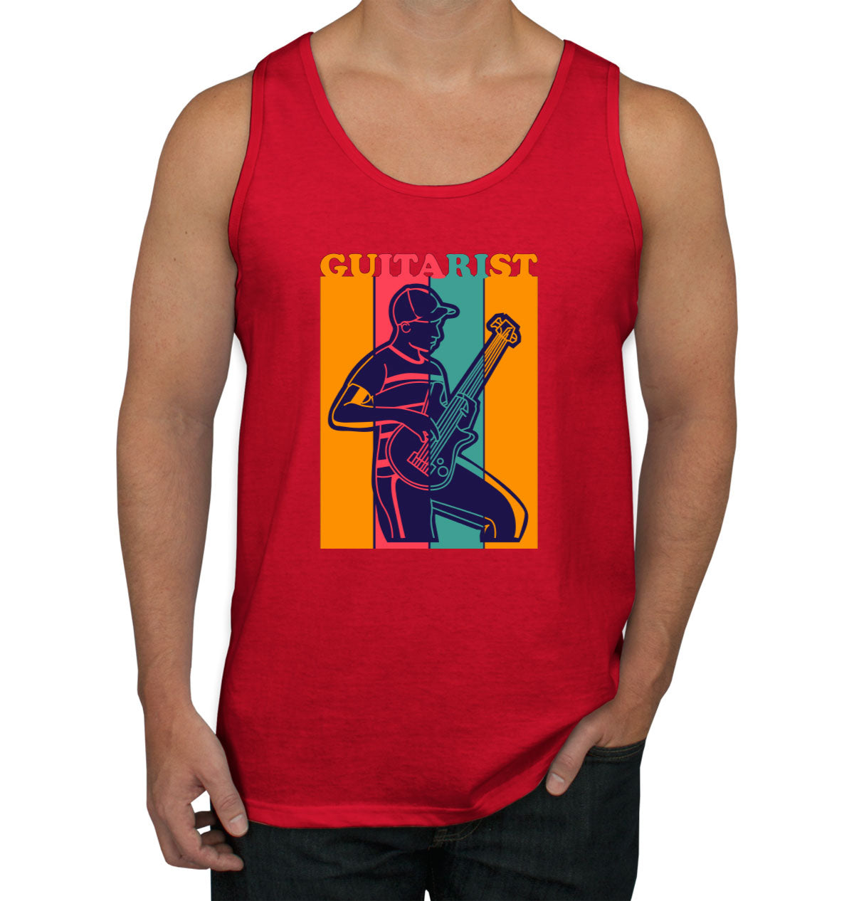 Guitarist Men's Tank Top