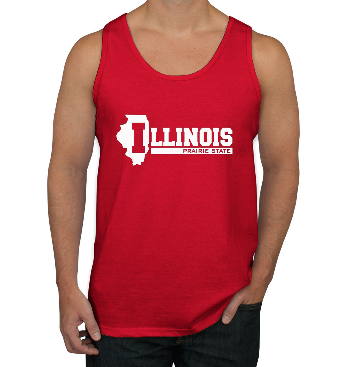 Illinois Prairie State Men's Tank Top