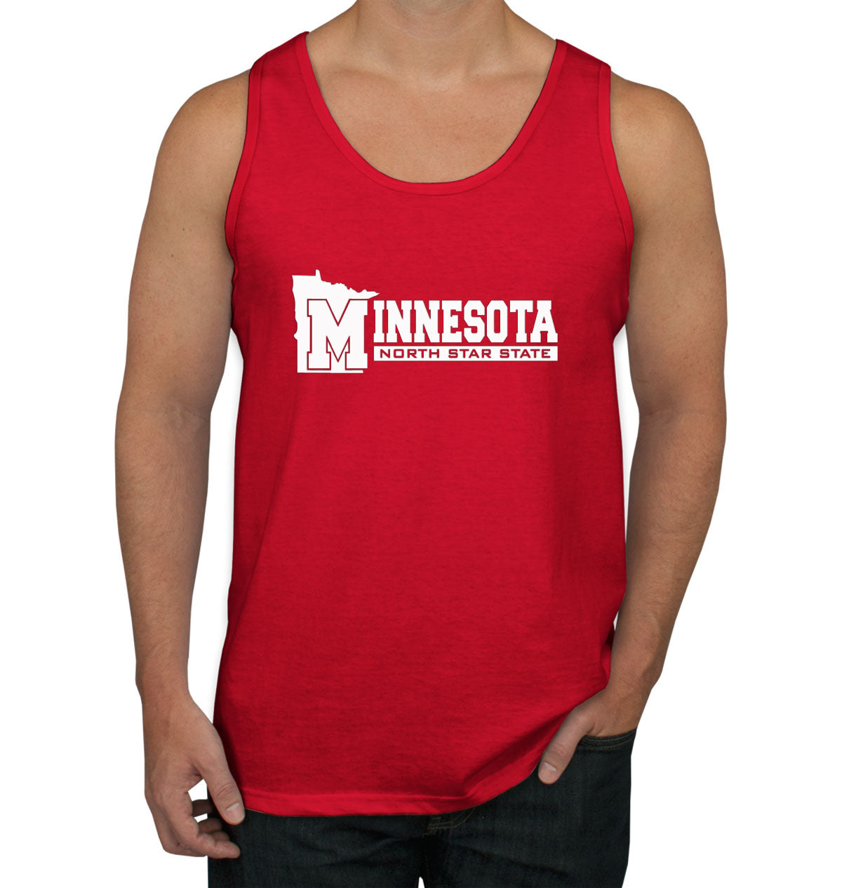 Minnesota North Star State Men's Tank Top