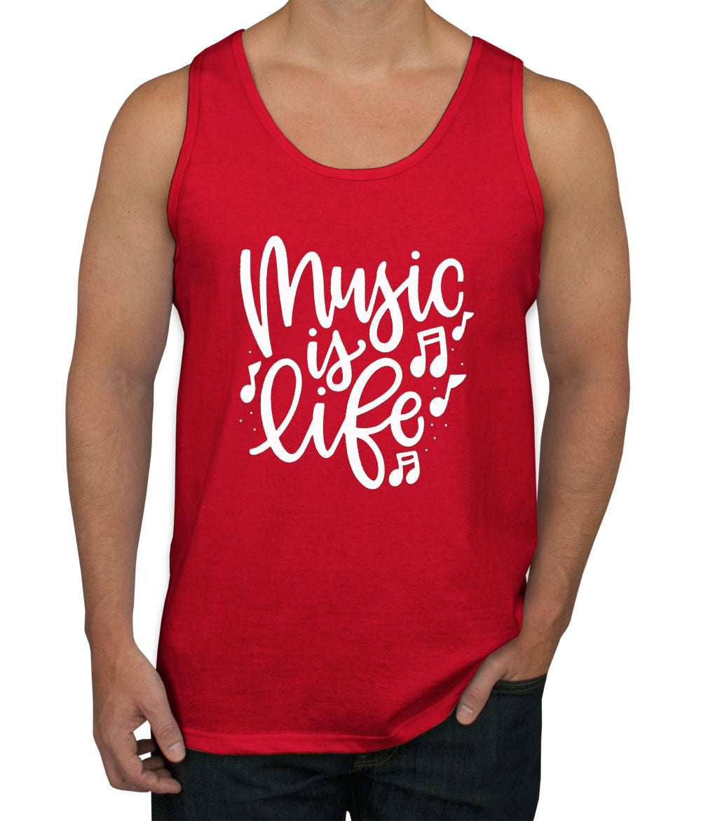 Music Is Life Men's Tank Top