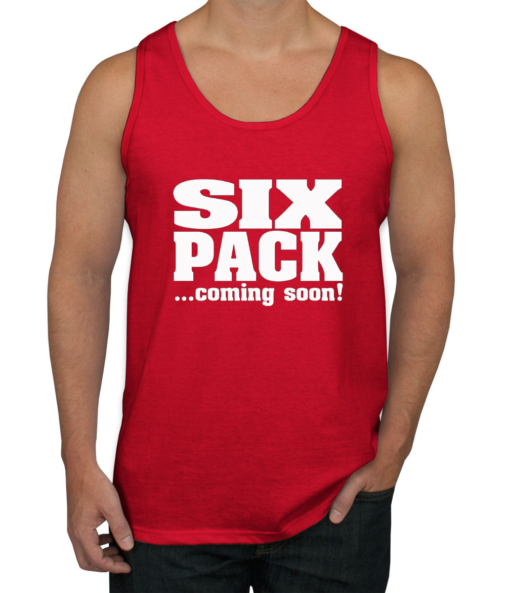 Six Pack Coming Soon Men's Tank Top