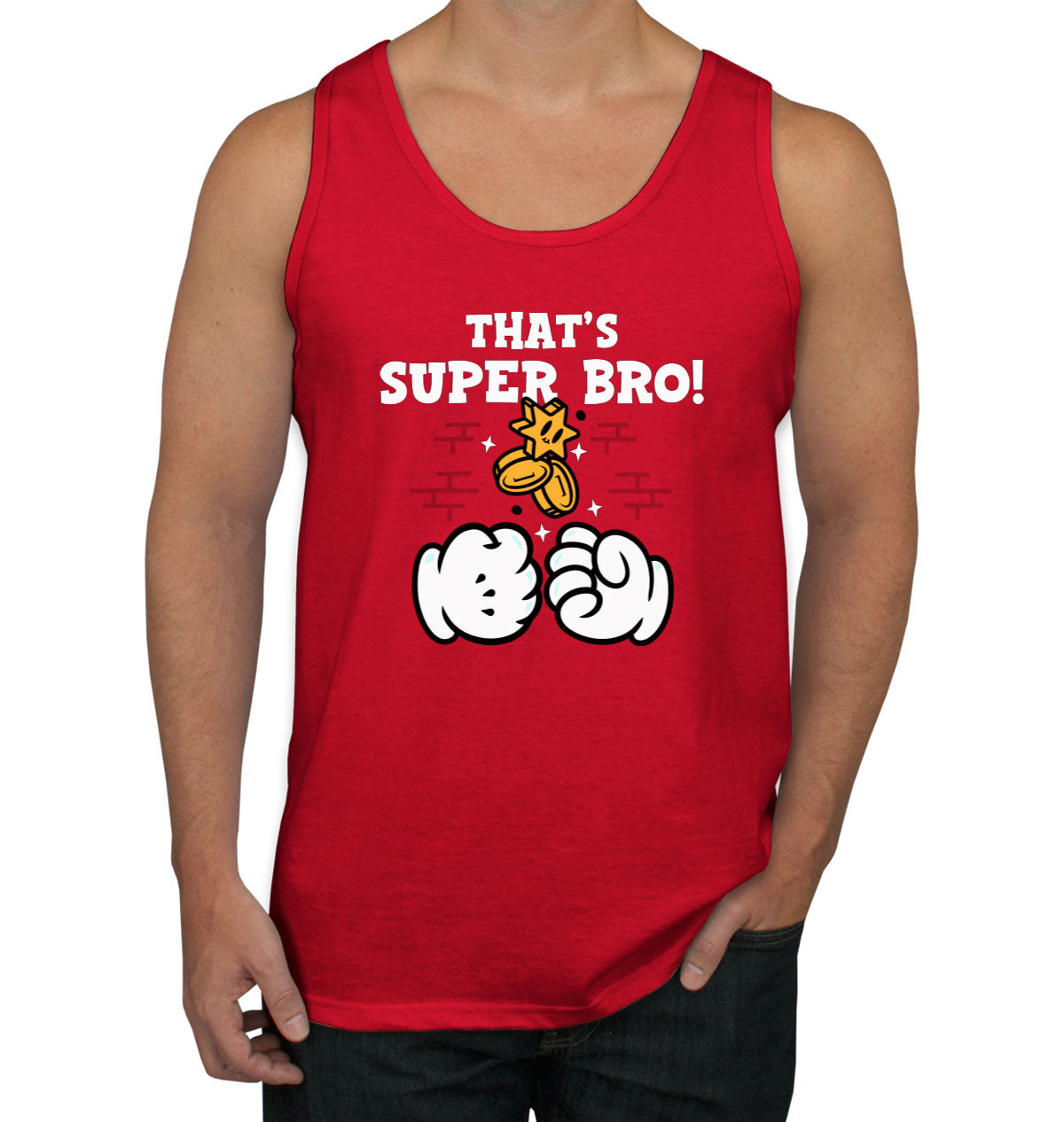 Retro Gaming Super Mario Men's Tank Top