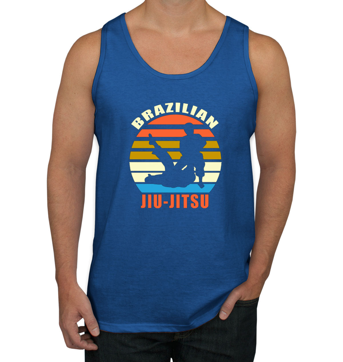 Brazilian Jiu-Jitsu Martial Art Men's Tank Top