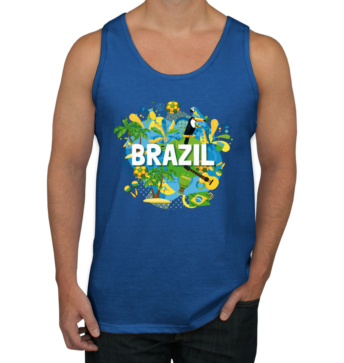 Brazil Men's Tank Top