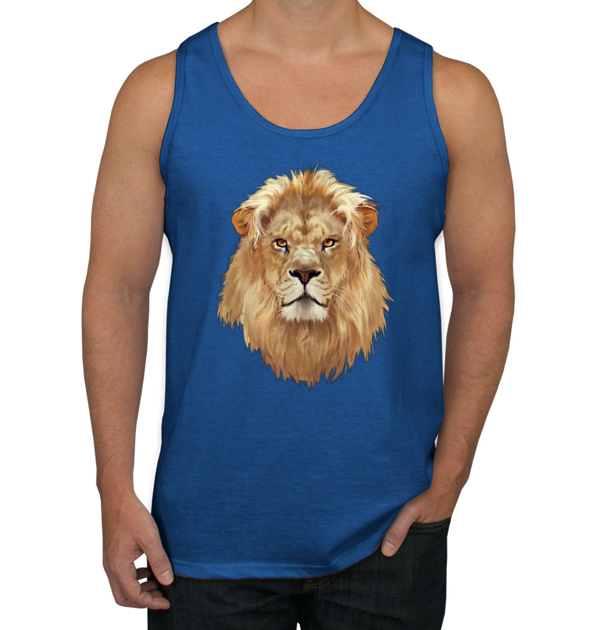 Cool Lion Men's Tank Top