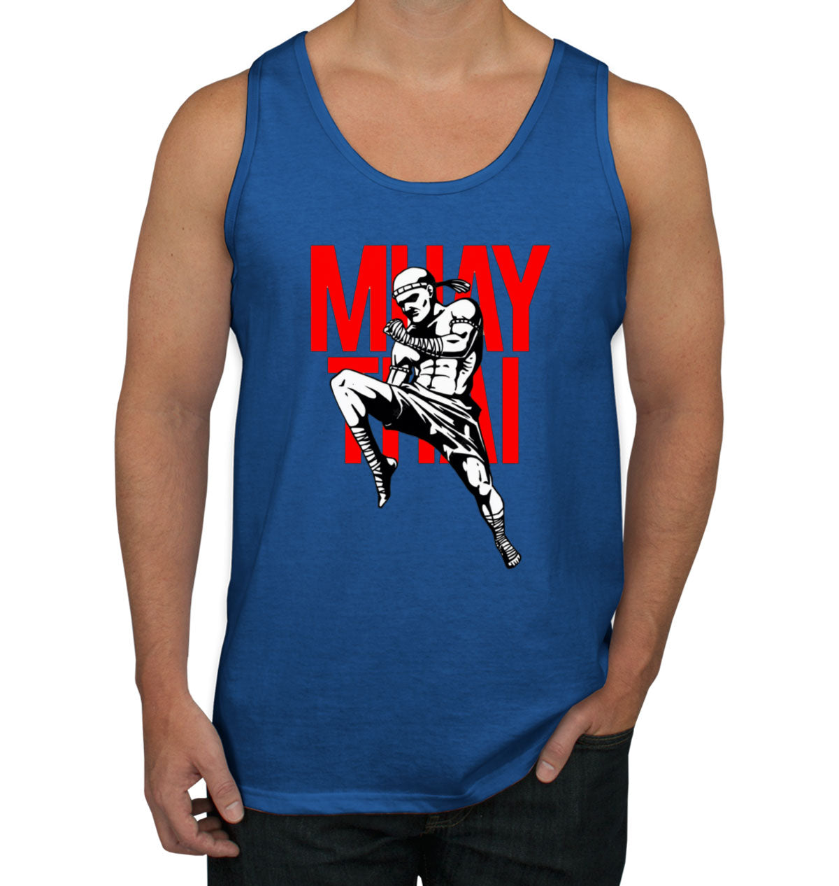 Muay Thai Combat Sport Thai Boxing Men's Tank Top