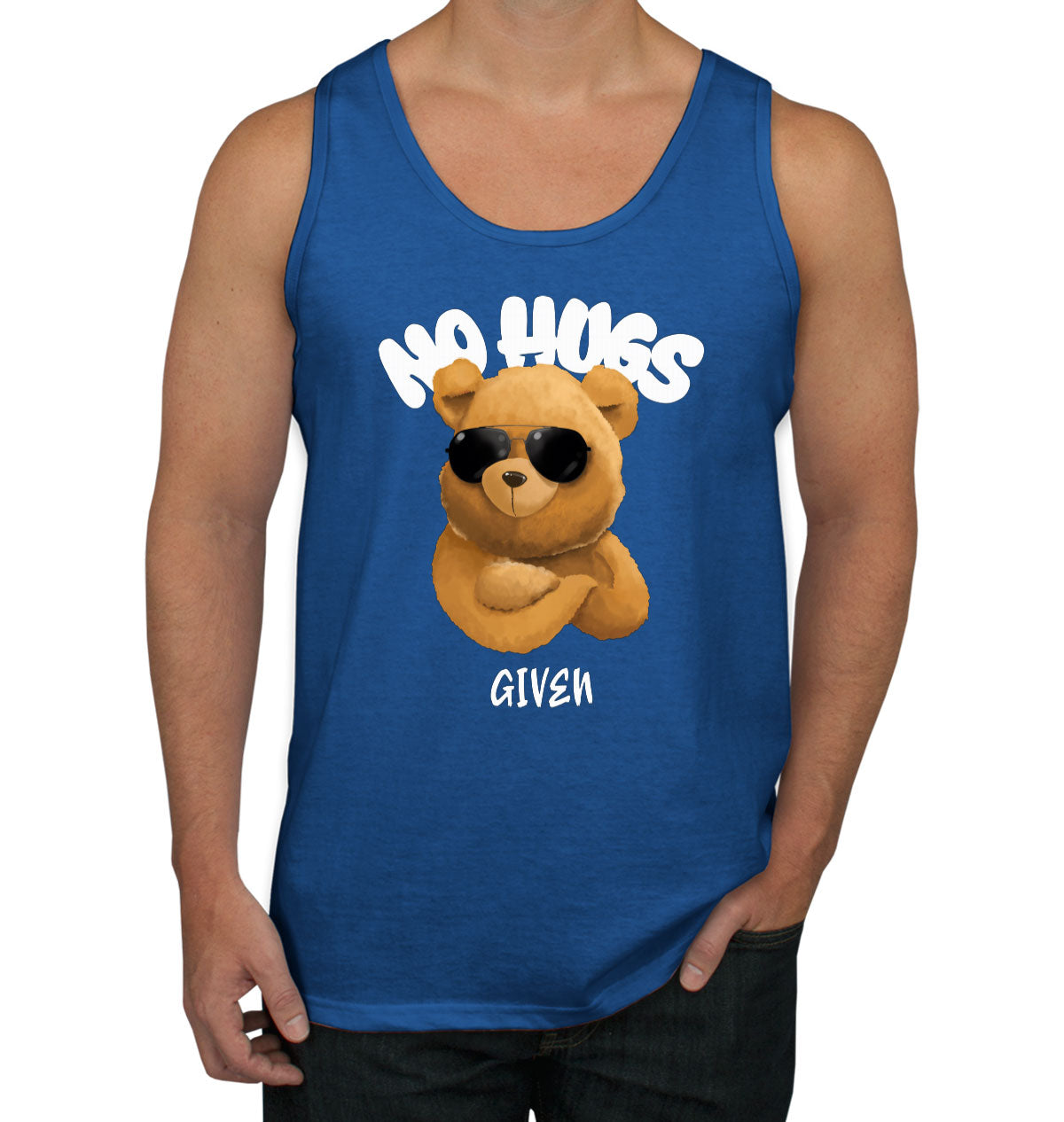 No Hugs Given Men's Tank Top