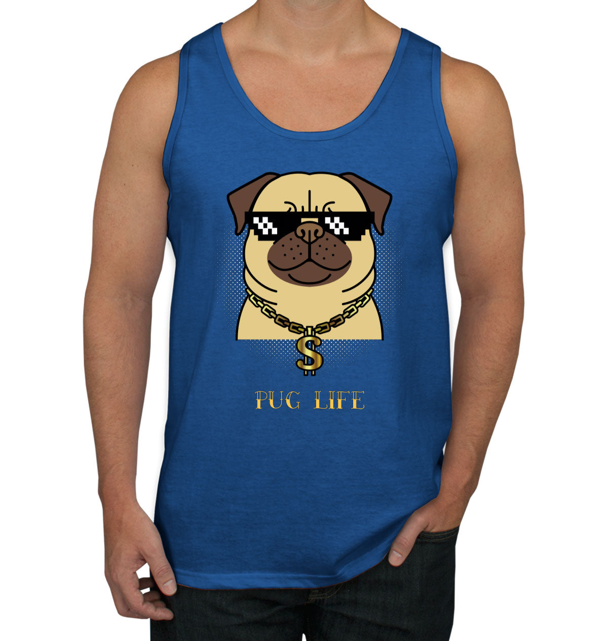 Pug Life Men's Tank Top