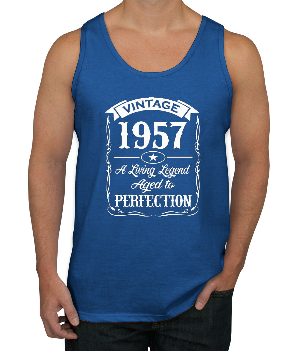 Vintage A Living Legend [Custom Year] Birthday Men's Tank Top