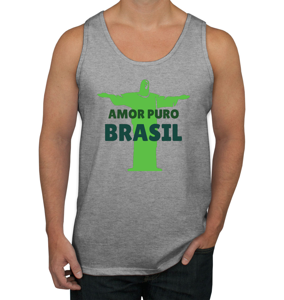 Amor Puro Brasil Men's Tank Top