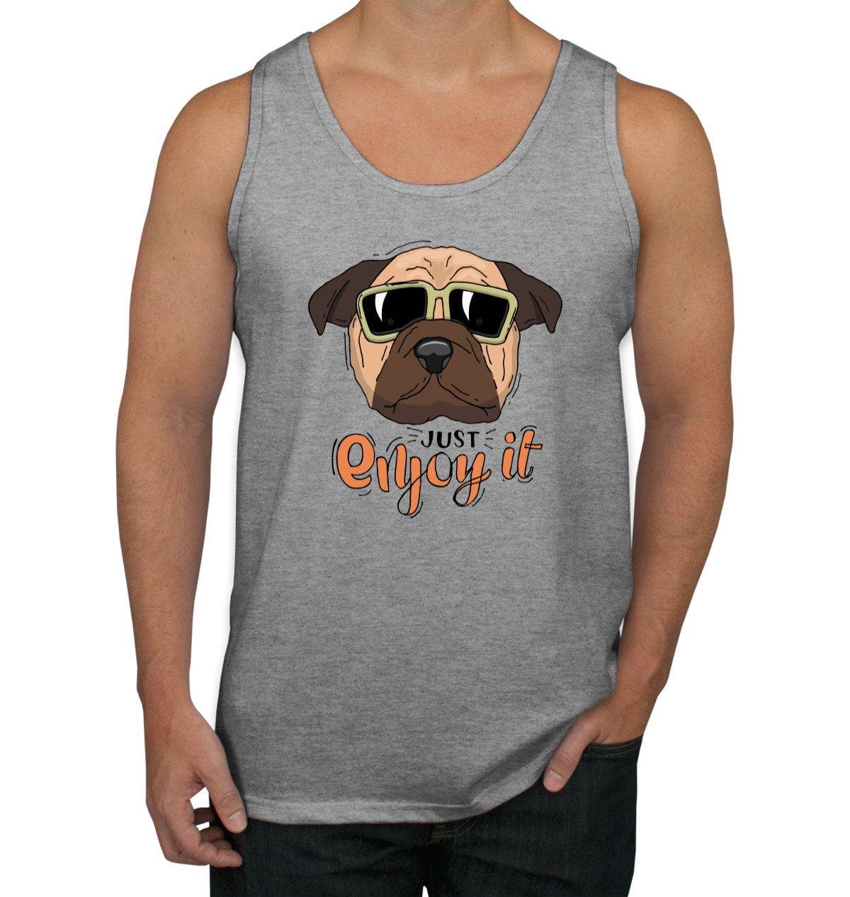 Cool Pug Men's Tank Top