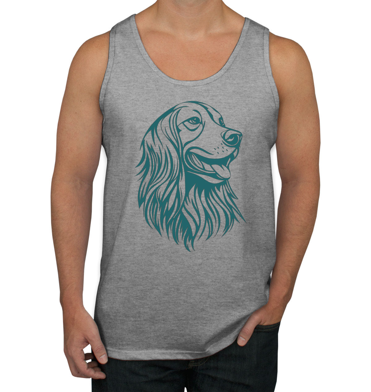 Irish Setter Dog Men's Tank Top