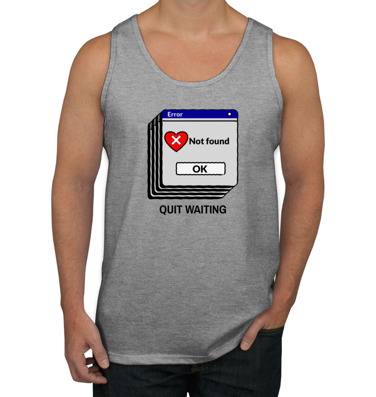 Love Not Found Men's Tank Top