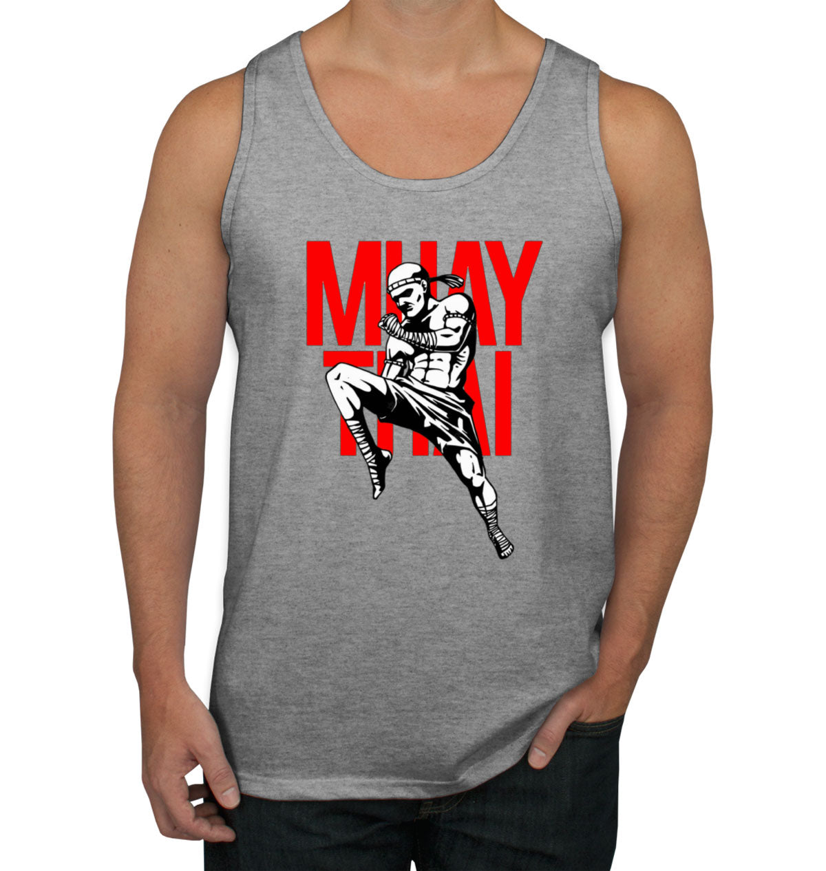 Muay Thai Combat Sport Thai Boxing Men's Tank Top