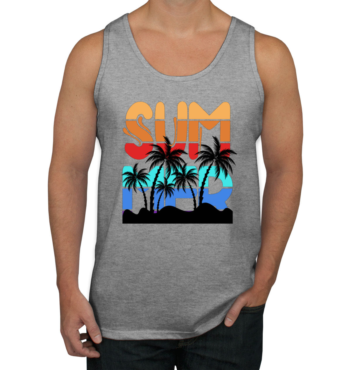 Summer Vibes Men's Tank Top