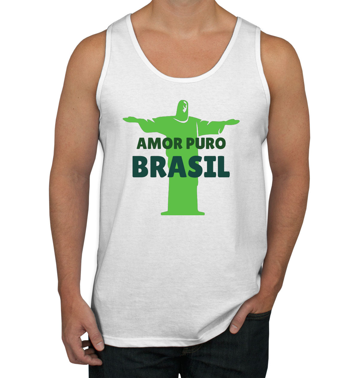 Amor Puro Brasil Men's Tank Top