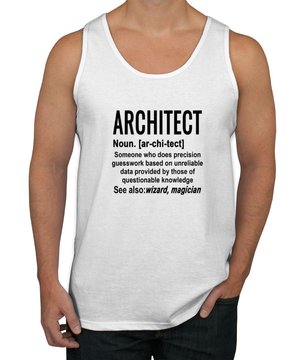 Architect Definition Men's Tank Top